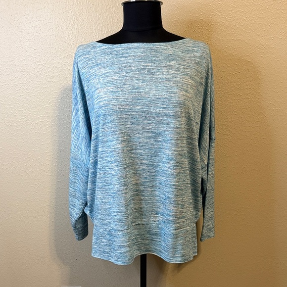 Ann Taylor Tops - Ann Taylor Light Blue Knit Top